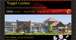 Desktop Screenshot of nuggetcasinos.com